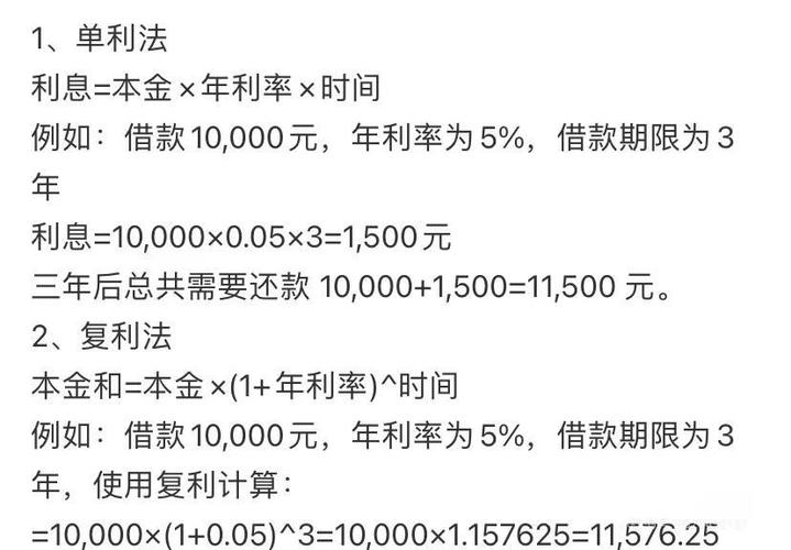 复利计算公式（复利计算公式推导）